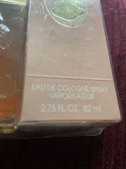 Vtg White Shoulders Eau De Cologne Perfume Spray 2.75oz New with Gift Bag P11