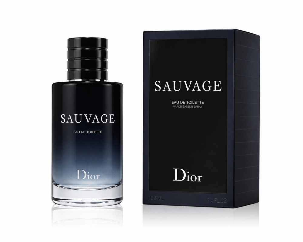 Dior Sauvage Eau de Toilette Spray Men’s Cologne Fragrance 100ml 3.4 fl oz Fresh