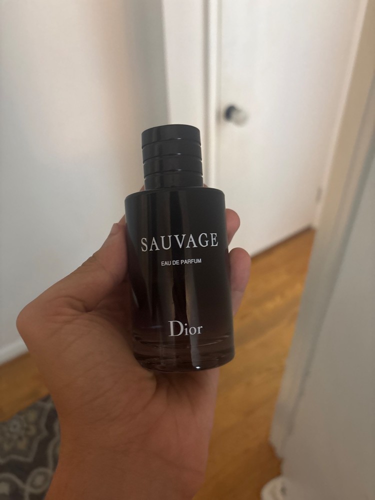 Dior Sauvage 3.4oz Men’s Eau de Parfum around 60% full good condition no flaws