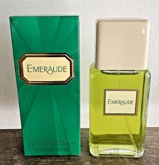 Vintage Emeraude Cologne Spray Perfume Women 2.5 oz 75 mL Coty Retired USA