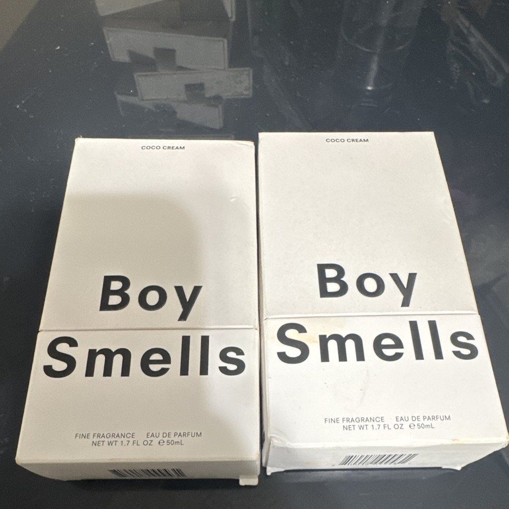 Lot of 2 Boy Smells Coco Cream Eau de Parfum Spray 1.7 fl oz Regular Size