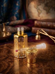 Dahn Al Oud Premium Attar Perfume Oil, 100% Non Alcoholic, Woody Oud with Berg