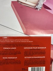 Frederic Malle trial/travel size The essential Collection 6 x 3.5 ml sprays