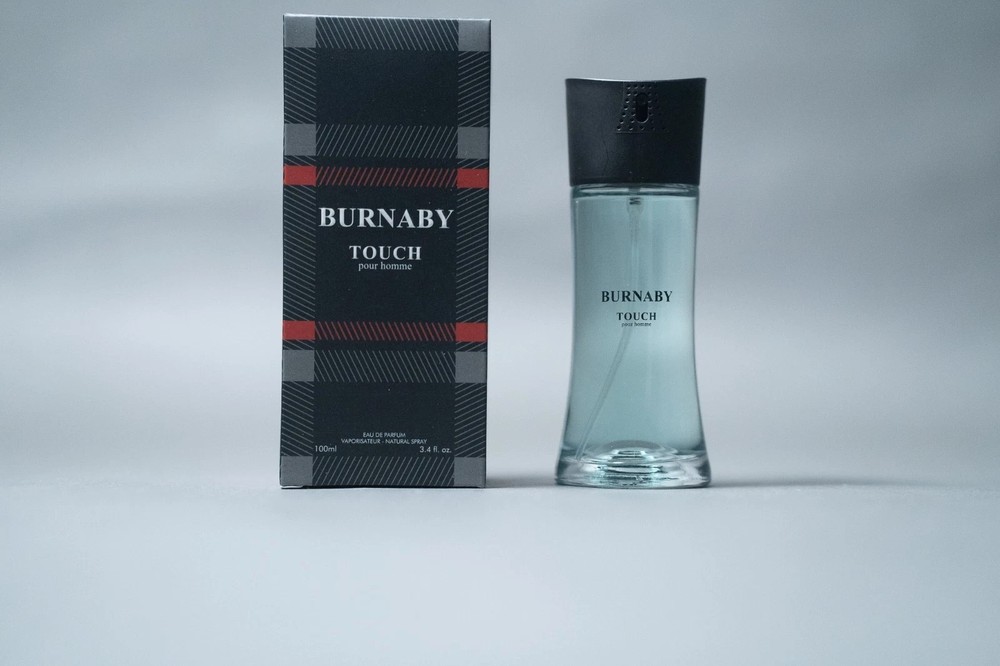 BURNABY Touch Pour Homme Eau de Parfum 3.4 fl oz / 100ml – NEW – Fresh Masculine