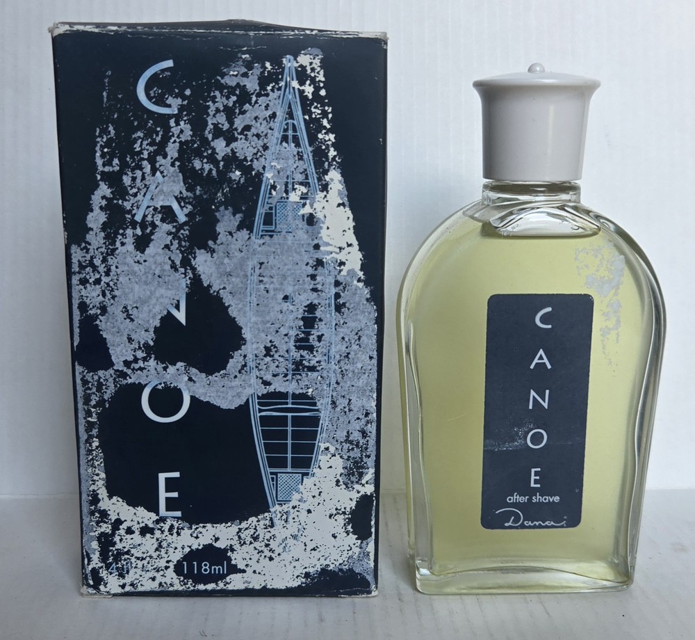 Canoe by Dana After Shave 4 Fl Oz New In Damaged Box SOLD AS IS