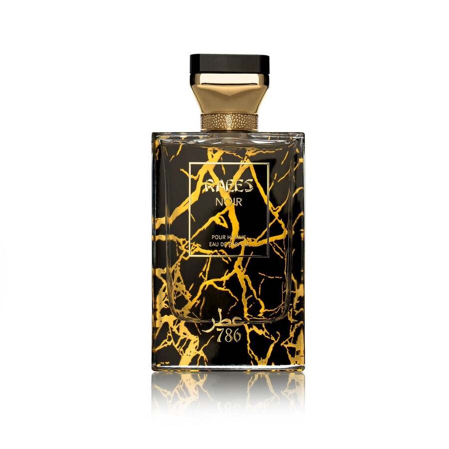 786 Parfum Dubai Men’s Raees Noir EDP Spray 3.4 oz Fragrances 850062582040