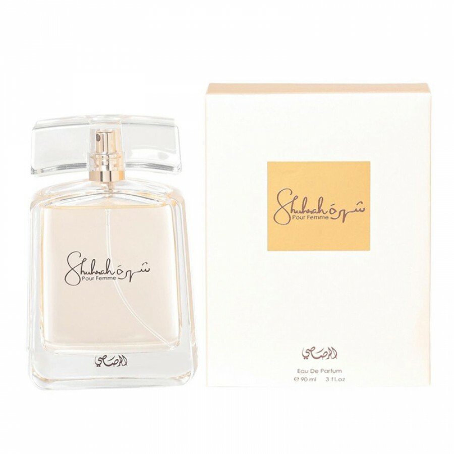 Shuhrah Pour Femme by Rasasi 90ml Spray – Free Express Shipping SEALED Shuhra