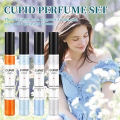 CUPID Men’s Eau De Parfum 4PCS Long Lasting Cologne Spray Fresh Woody 48ml