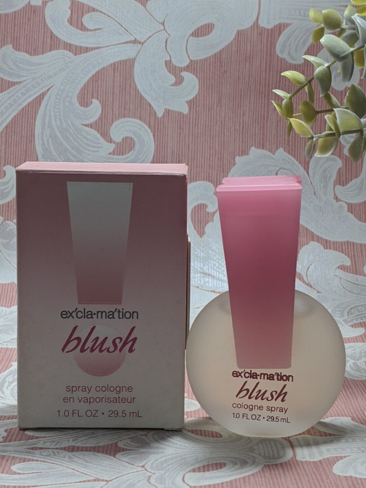 New Vintage Exclamation Blush 1oz 29.5mL NOS By Coty Cologne Spray Perfume