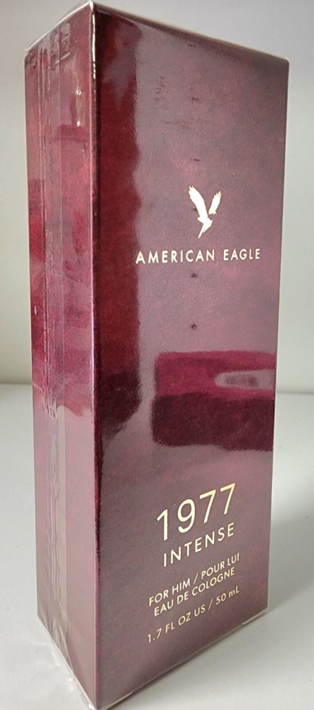 AEO American Eagle 1977 Intense Men’s Eau De Cologne 1.7 Oz Limited Edition