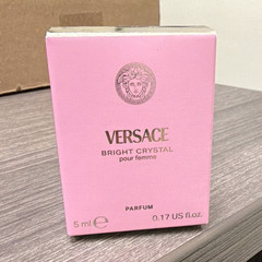 Versace Bright Crystal Parfum Spray 0.17 fl oz Sample Size Not for Sale