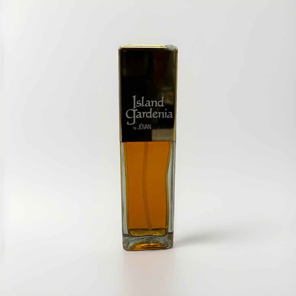 Jovan Inc Island Gardenia Pre-Coty Cologne Women Spray 1.5 fl oz Vtg 80s Chicago