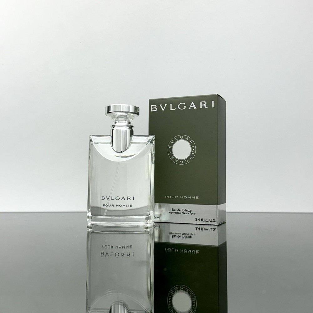 BVLGARI Pour Homme by BVLGARI Men Cologne 3.4oz EDT Spray NEW-SEALED (HC27