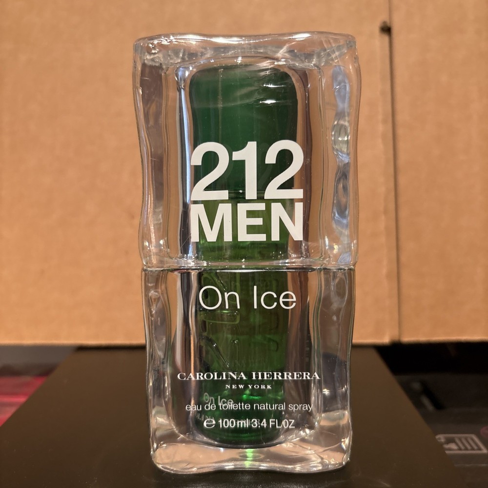 212 Men On Ice by Carolina Herrera EDT Vintage 3.4 fl.oz 100ml Men Free Shipping