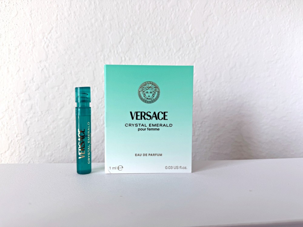 VERSACE – Crystal Emerald Pour Femme EDP Vial Spray x 1 Pcs, 1.0ml