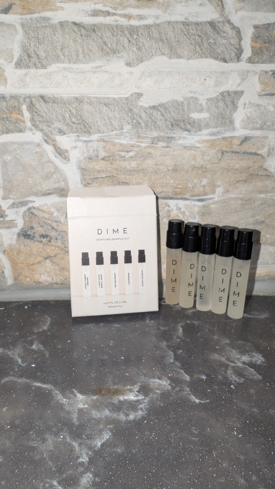 DIME Perfume EDT Sample Kit Set 7 Summers, Sweet Dreams, I Love Your Smell Baby+