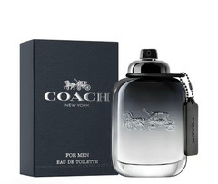 Coach New York for Men Eau de Toilette Spray, Citrus, Regular Size 3.3 fl oz