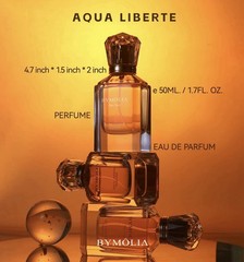 BYMÔLIA Aqua Liberte Eau de Parfum Spray 1.7 fl oz Long Lasting Vegan