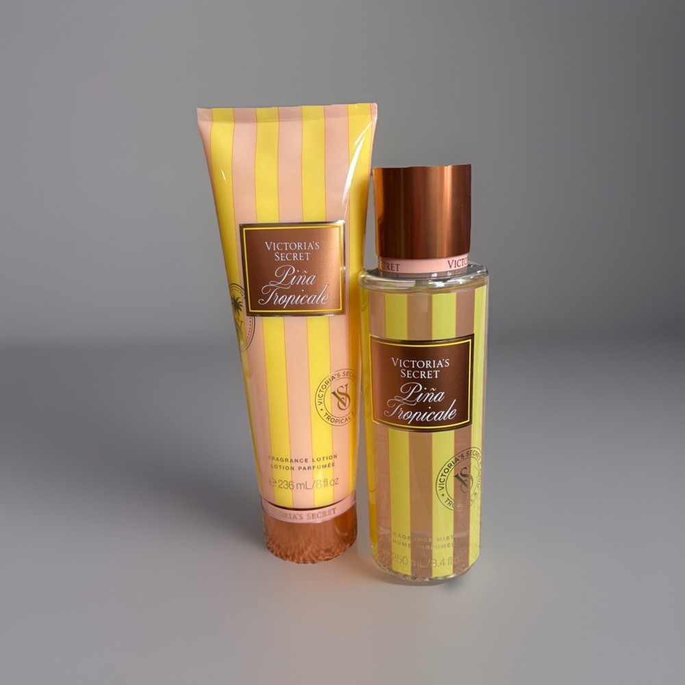 Victoria Secret Summer 2026 Pina Tropical Body Mist & Lotion Set New Release