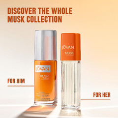 Jovan Musk for Women Eau De Cologne Spray 2 Fl Oz (Pack of 1), Sexy Perfume for
