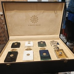 ULTRA RARE Amouage Royal Presentation Set 2017 – 8 Bottles His & Her w/ Chest