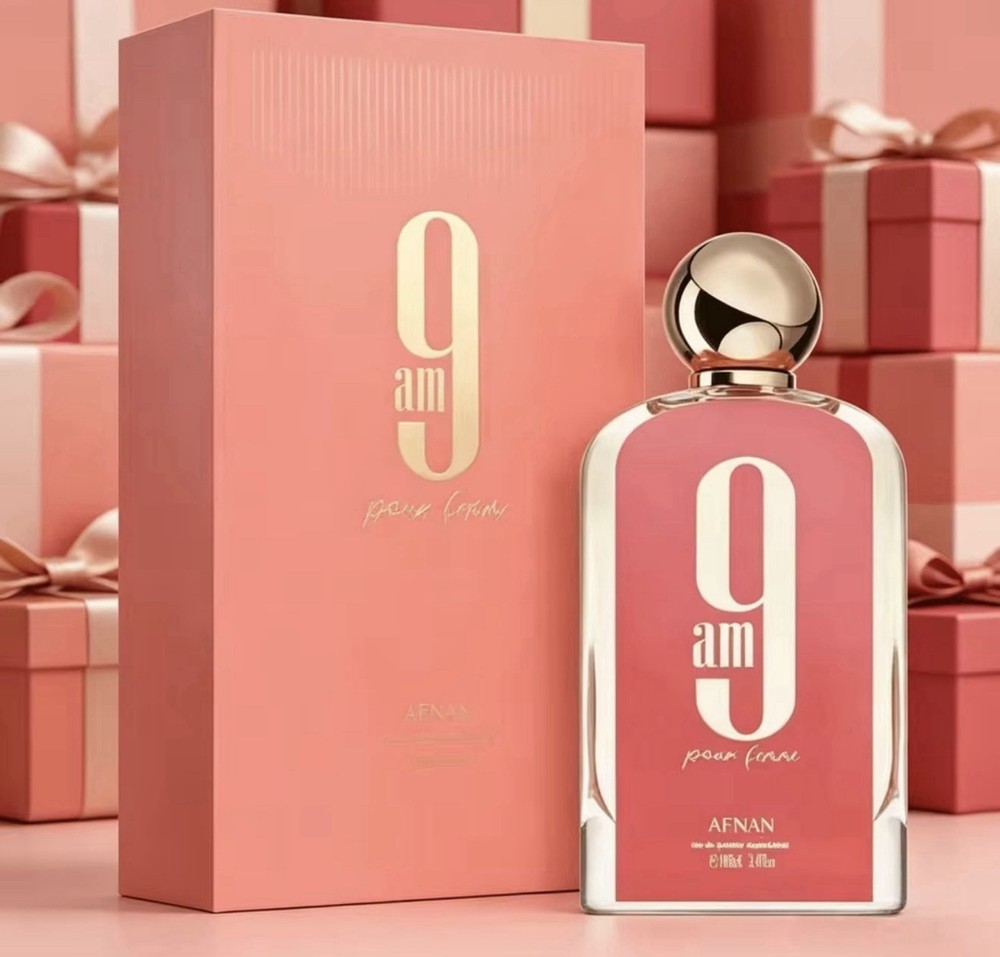 9 AM Pour Femme by Afnan Perfume for Women EDP 3.3 / 3.4 oz New In Box
