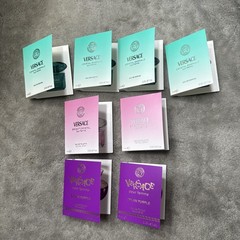 Set 8 Versace Pour Femme Dylan EDP Crystal Emerald EDP & Bright EDT Samples