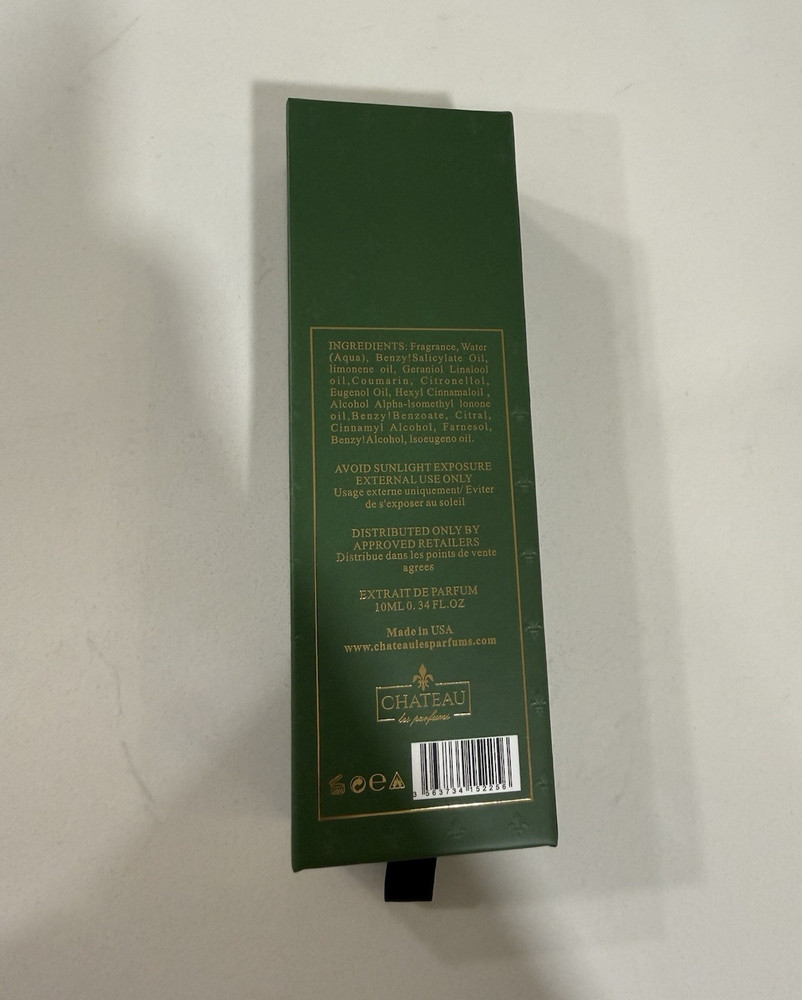 CHATEAU les parfums Lavo Extrait de Parfum Spray Travel Size 10 mL