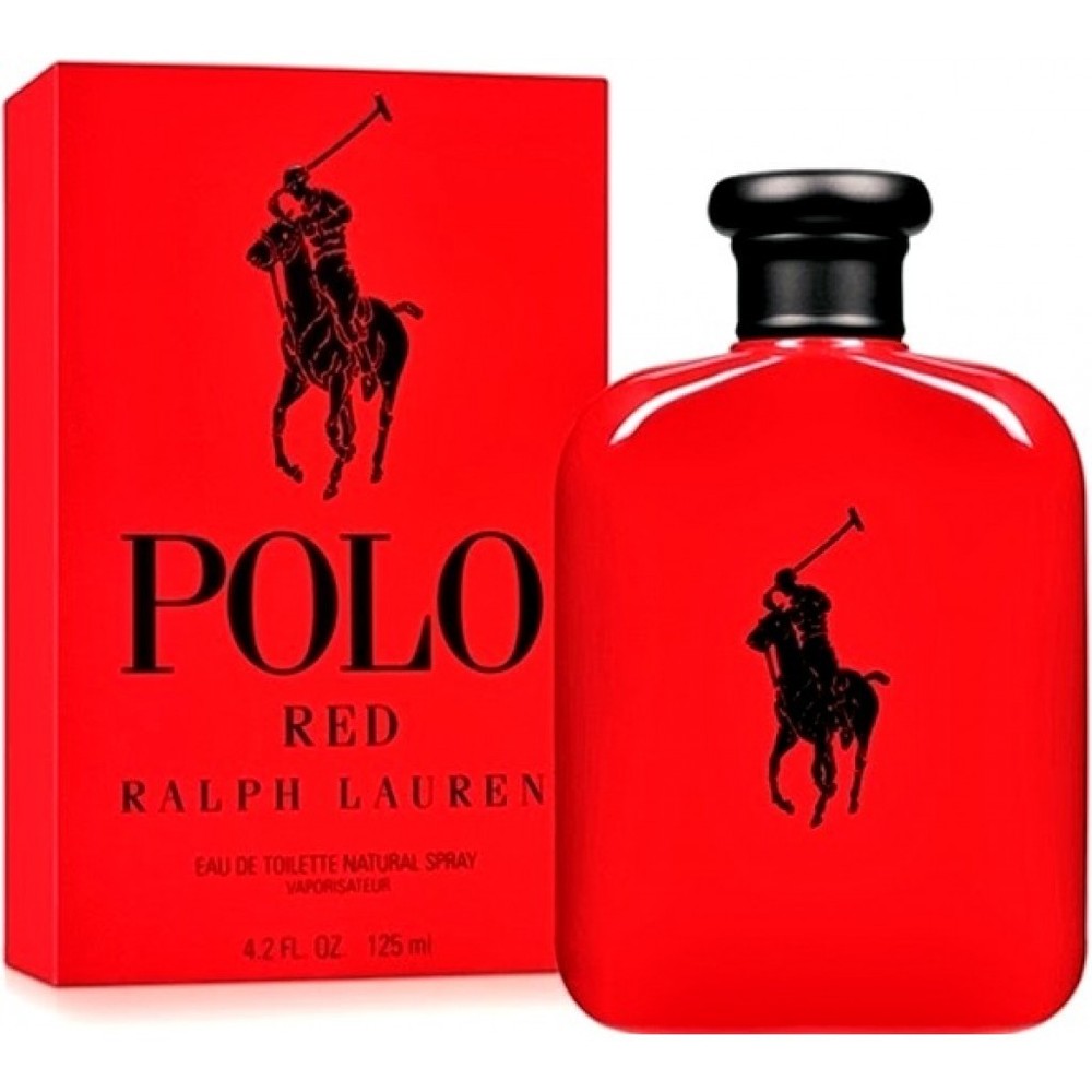 Polo Red by Ralph Lauren 4.2 oz / 125 ml EDT Cologne Spray for Men New in Box