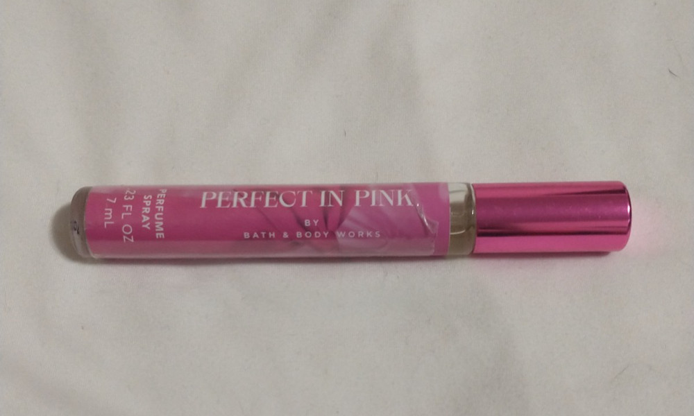 Perfect in Pink perfume 0.23 fl oz/ 7 mL Bath & Body Works purse travel spray
