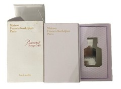 Baccarat Rouge 540 de Parfum MAISON FRANCIS KURKDJIAN 2.4 oz EMPTY BOX Worn Out
