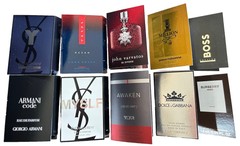 10 Lot High End Designer MEN’S Fragrance Perfume Cologne SAMPLES Spray New