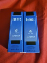 2- Avon Night Magic 1.7oz Women’s Cologne Spray NIB