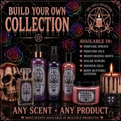 Death & Petals Oil and Perfume Spray | Dark Floral Gothic Fragrance Collection