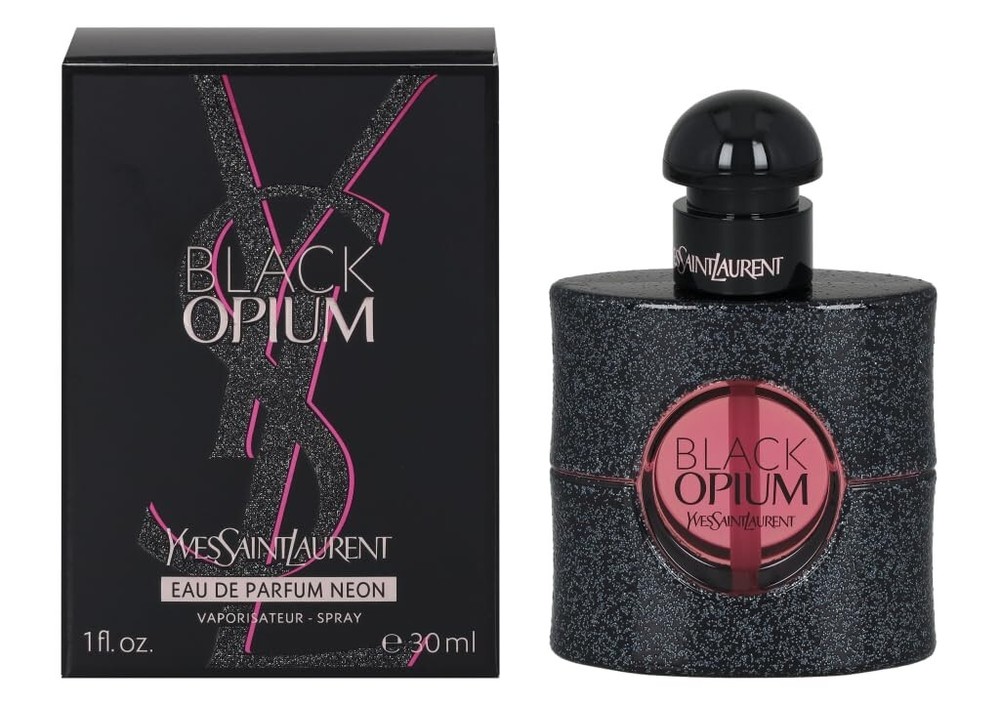 BLACK OPIUM NEON by Yves Saint Laurent for Women 1.0 oz 30ml Eau de Parfum Spray