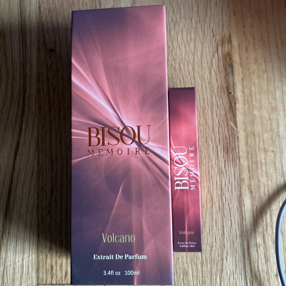 Bisou Memoire Volcano Extrait De Parfum Spray 3.4 fl oz w travel spray