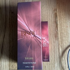 Bisou Memoire Volcano Extrait De Parfum Spray 3.4 fl oz w travel spray