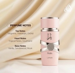 Lattafa Yara – Vanilla, Gourmand, Fruity, Floral – Eau de Parfum, 3.40 Ounce