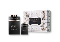 Bvlgari Man in Black 3.0 oz EDP spray mens cologne+ 0.5 oz EDP Gift Set NIB…