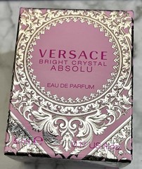 Versace Bright Crystal Absolu Eau De Parfum Travel Size 5ml/ 1.7 us fl oz New
