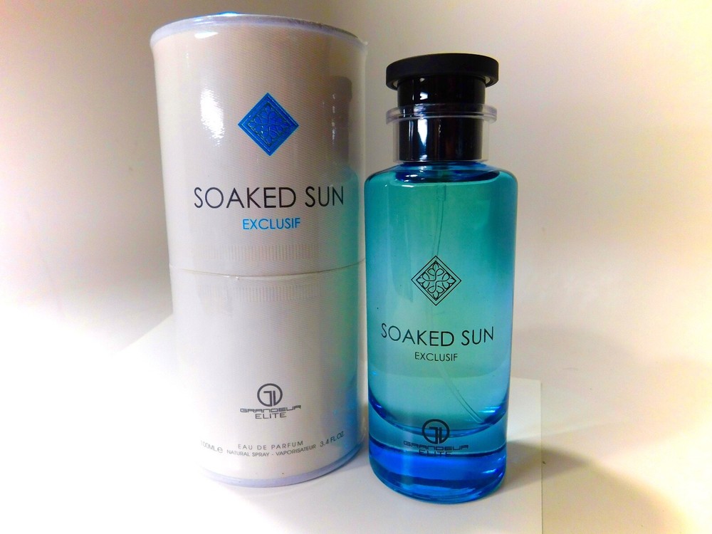 Soaked Sun Exlcusif EDP Perfume By Grandeur 100 ML🥇Rich Niche Swim Fragrance🥇