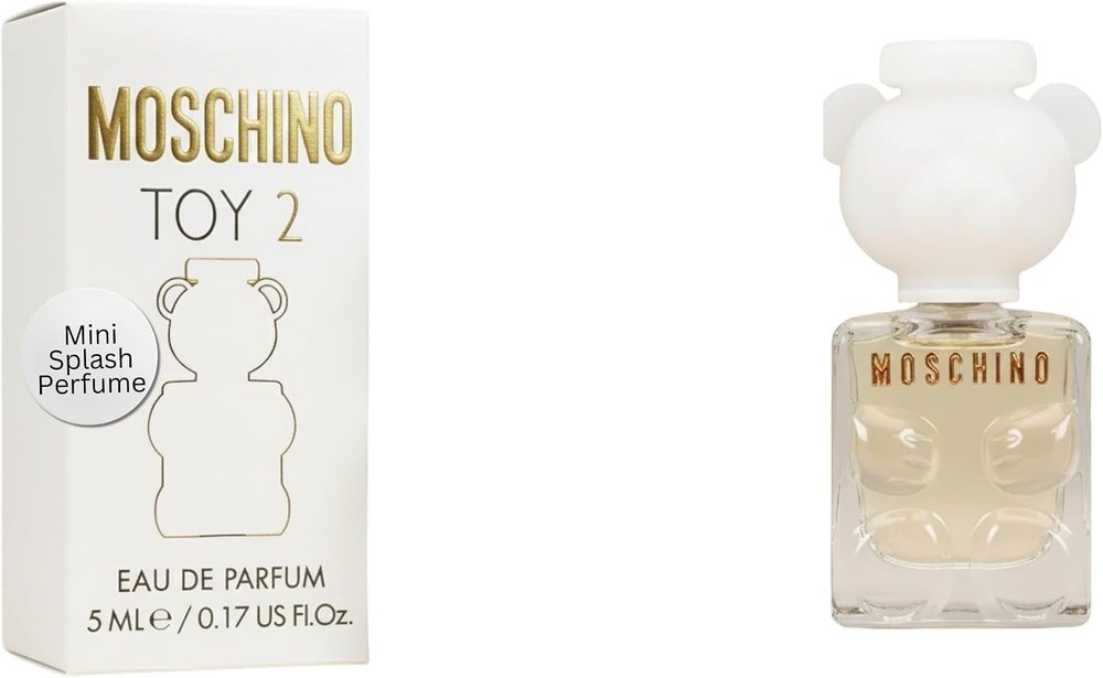 MOSCHINO TOY 2 for Women Mini Perfume 0.17 oz 5 ml Eau de Parfum Splash NEW