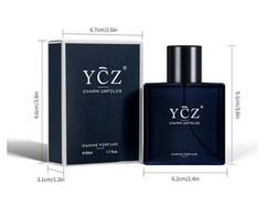 YCZ Charm Unfolds Marine Cologne/Perfume for Men – 1.7 fl oz (50ml) Natural