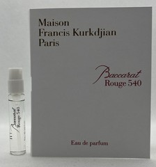 5 X BACCARAT ROUGE 540 Eau De Parfum Sample Spray 2ml/Authentic 10 ml Total