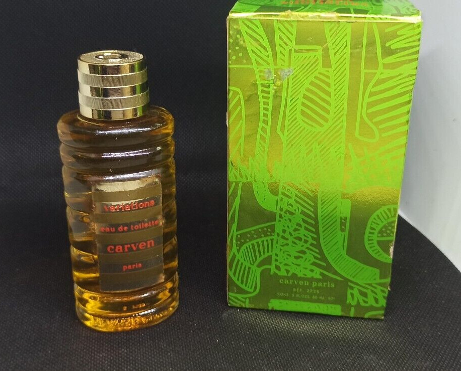 CARVEN VARIATIONS EAU DE TOILETTE PERFUME WOMEN VINTAGE ORIGINAL 59ML