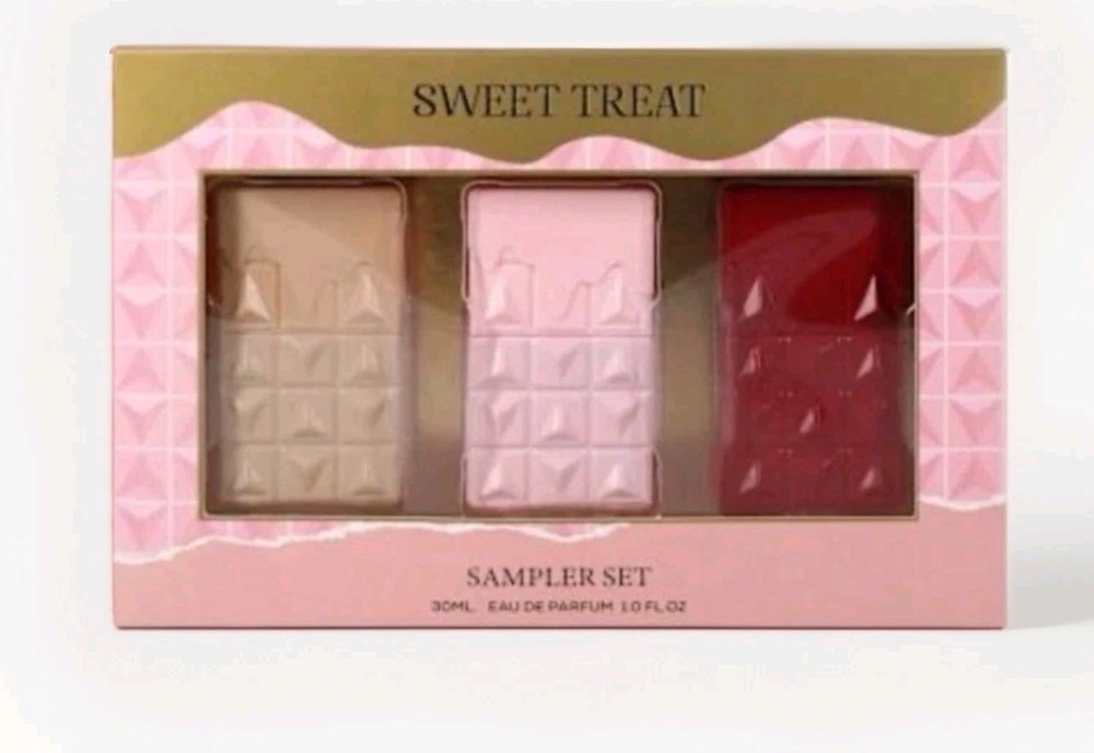 Sweet Treat Sampler Set Parfum🍒 3×1 fl Oz🍨 SWEET TOOTH DUPES🍫💨- NEW/SEALED