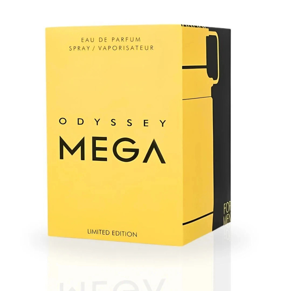 Odyssey Mega Limited Edition by Armaf 3.4 oz EDP Cologne for Men New In Box