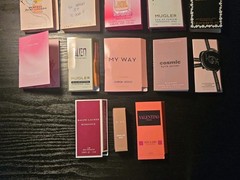 18 Pc Woman’s Fragrance Sampler Set High End As Shown No Duplicates Free Ship