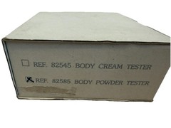 Vintage Bvlgari Femme Perfumed Body Powder 3.5 oz / 100 g Tester White Box