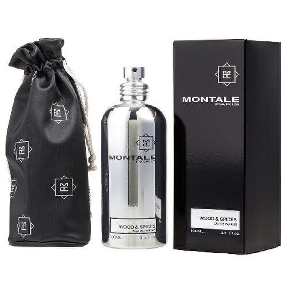 Montale Wood & Spices Eau De Parfum Spray 3.4 Oz For Men | Fresh Woody Fragrance